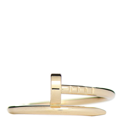 Cartier 18K Yellow Gold Small Juste Un Clou Ring 50 5.25 1 of 5