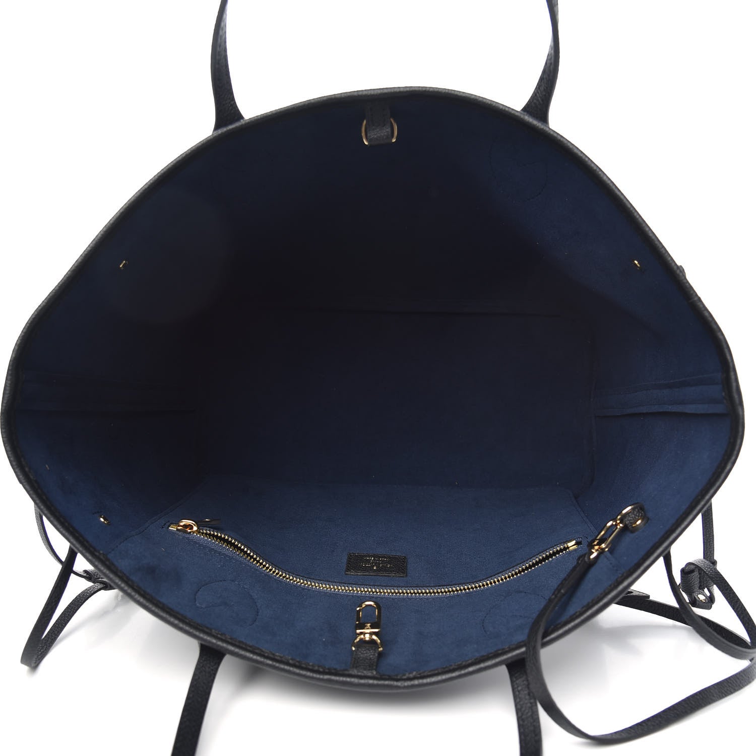 Louis Vuitton Empreinte Monogram Giant Neverfull MM Black 5 of 8