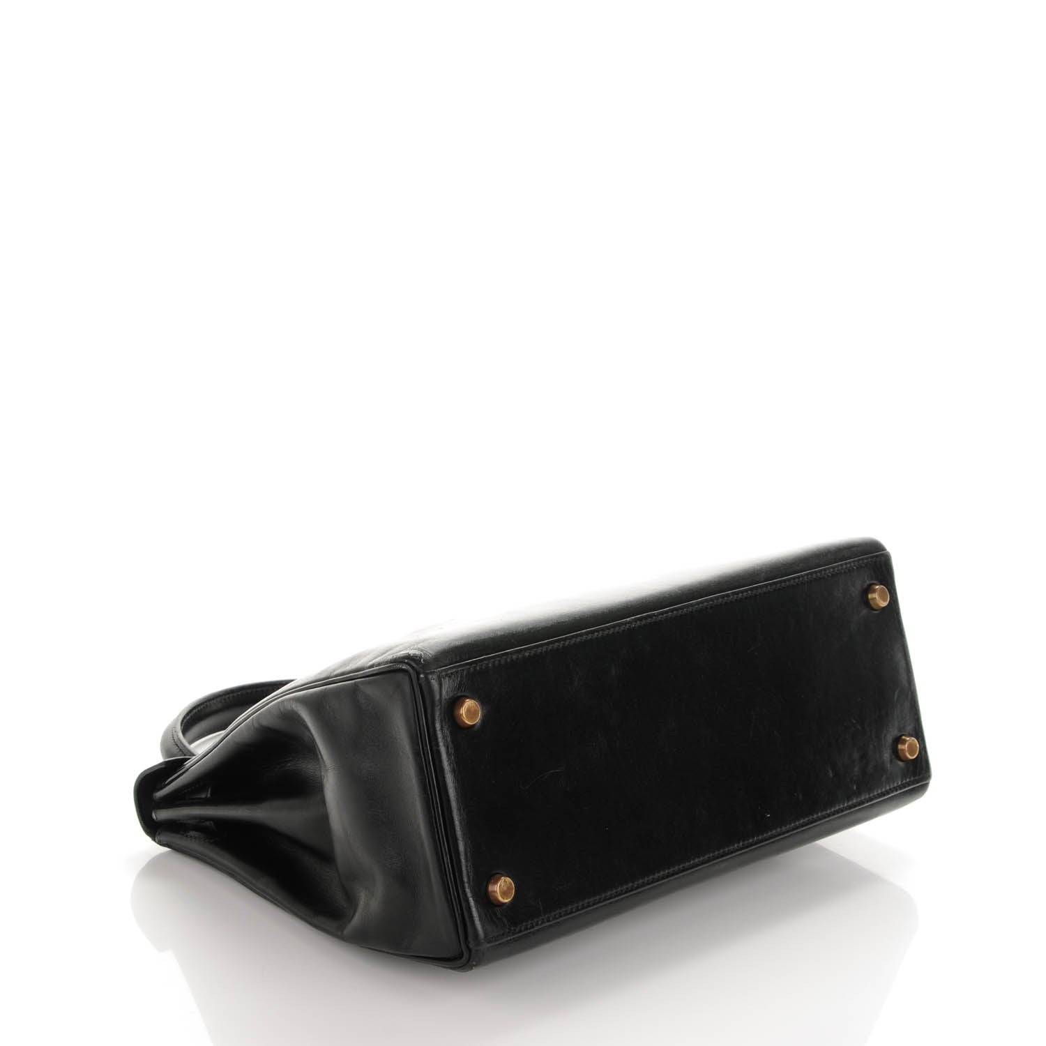 Hermes Box Kelly Retourne 28 Black 5 of 21