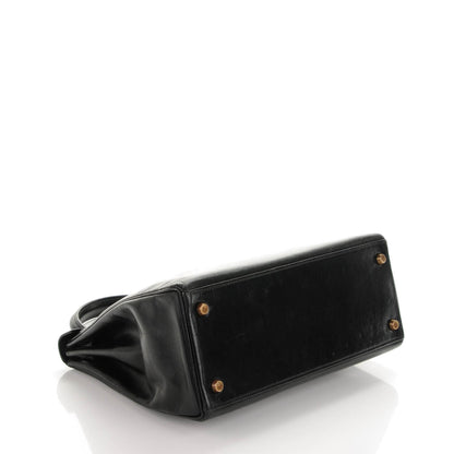 Hermes Box Kelly Retourne 28 Black 5 of 21