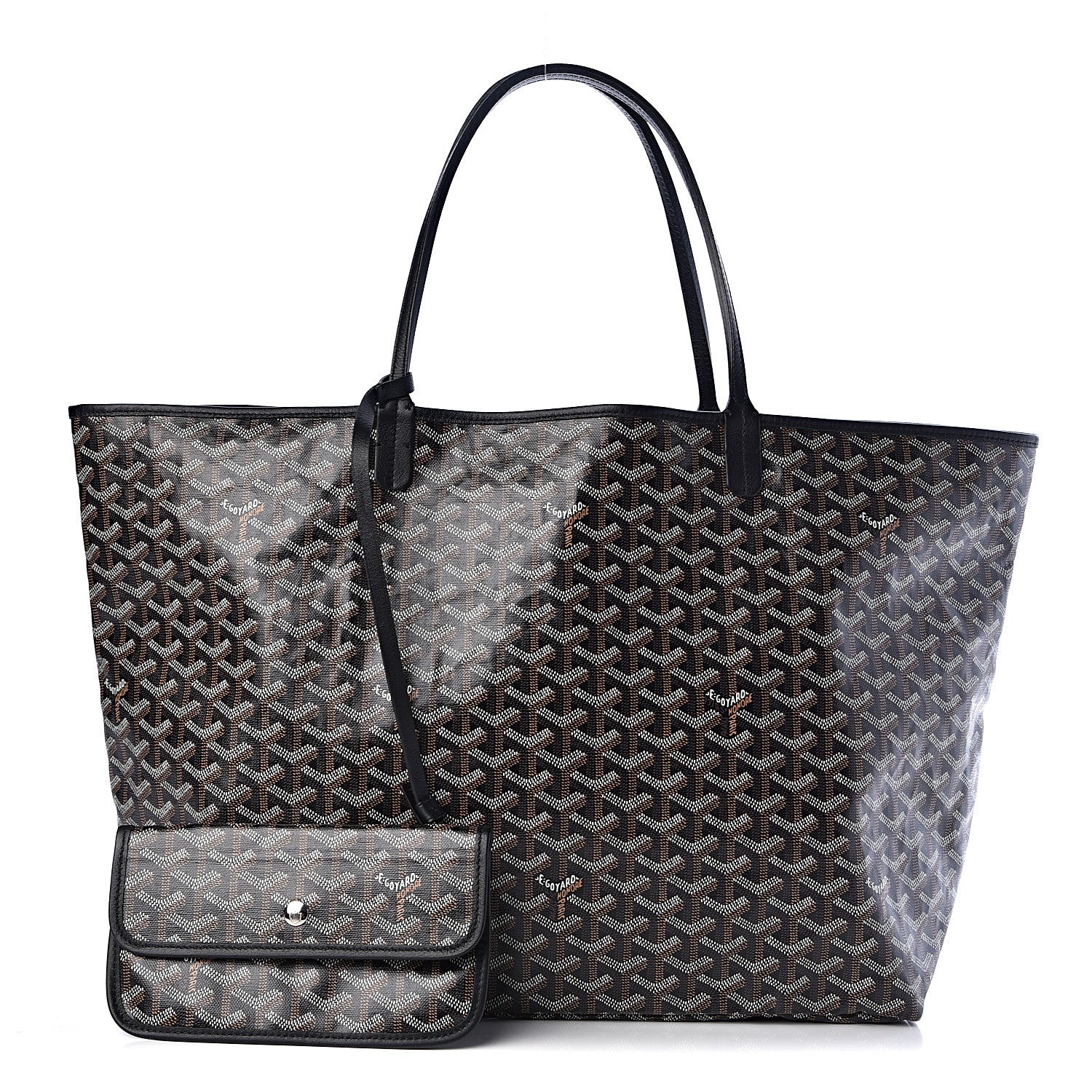 Goyard Goyardine Saint Louis GM Black 1 of 12