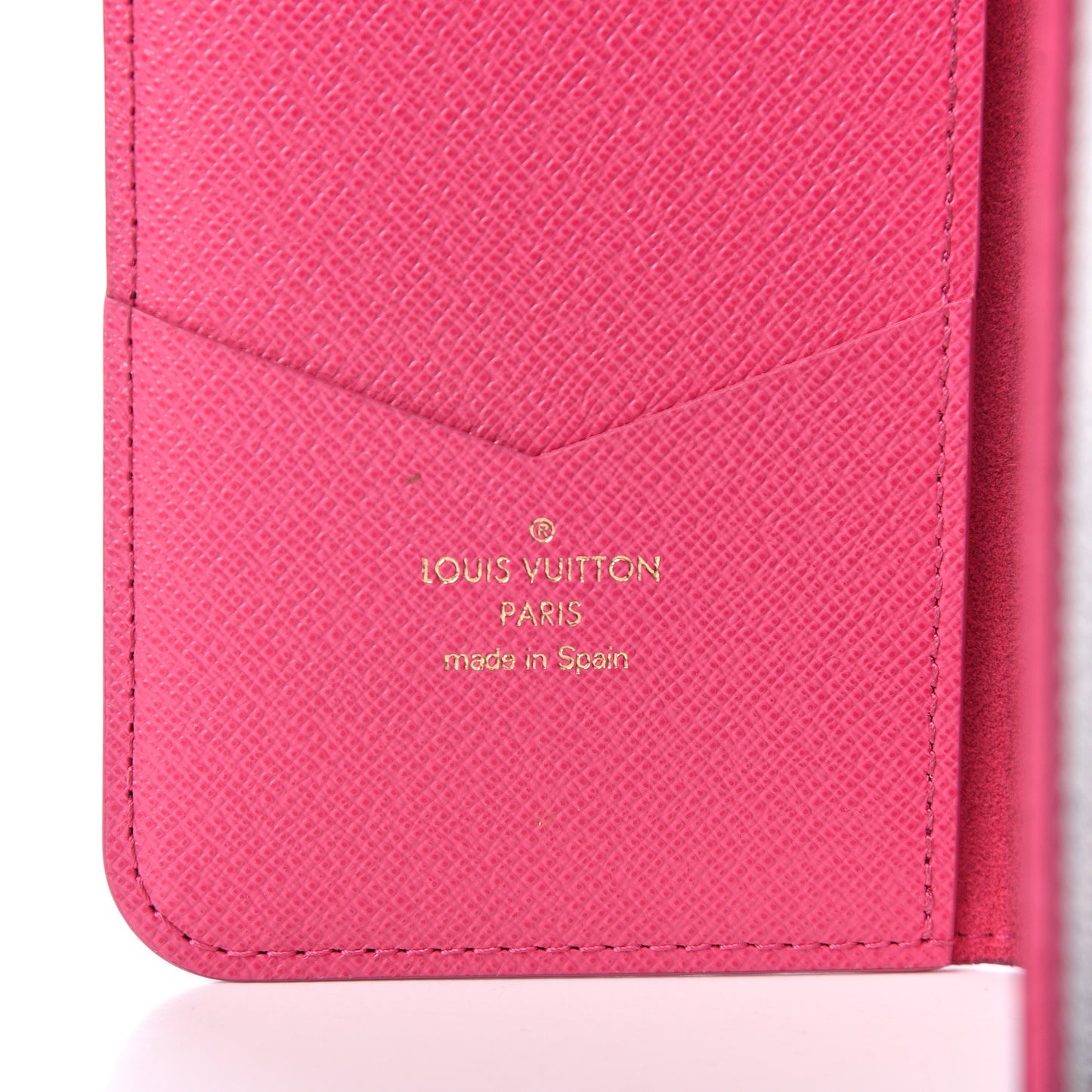 Monogram iPhone XS Max Folio Case Rose Pop