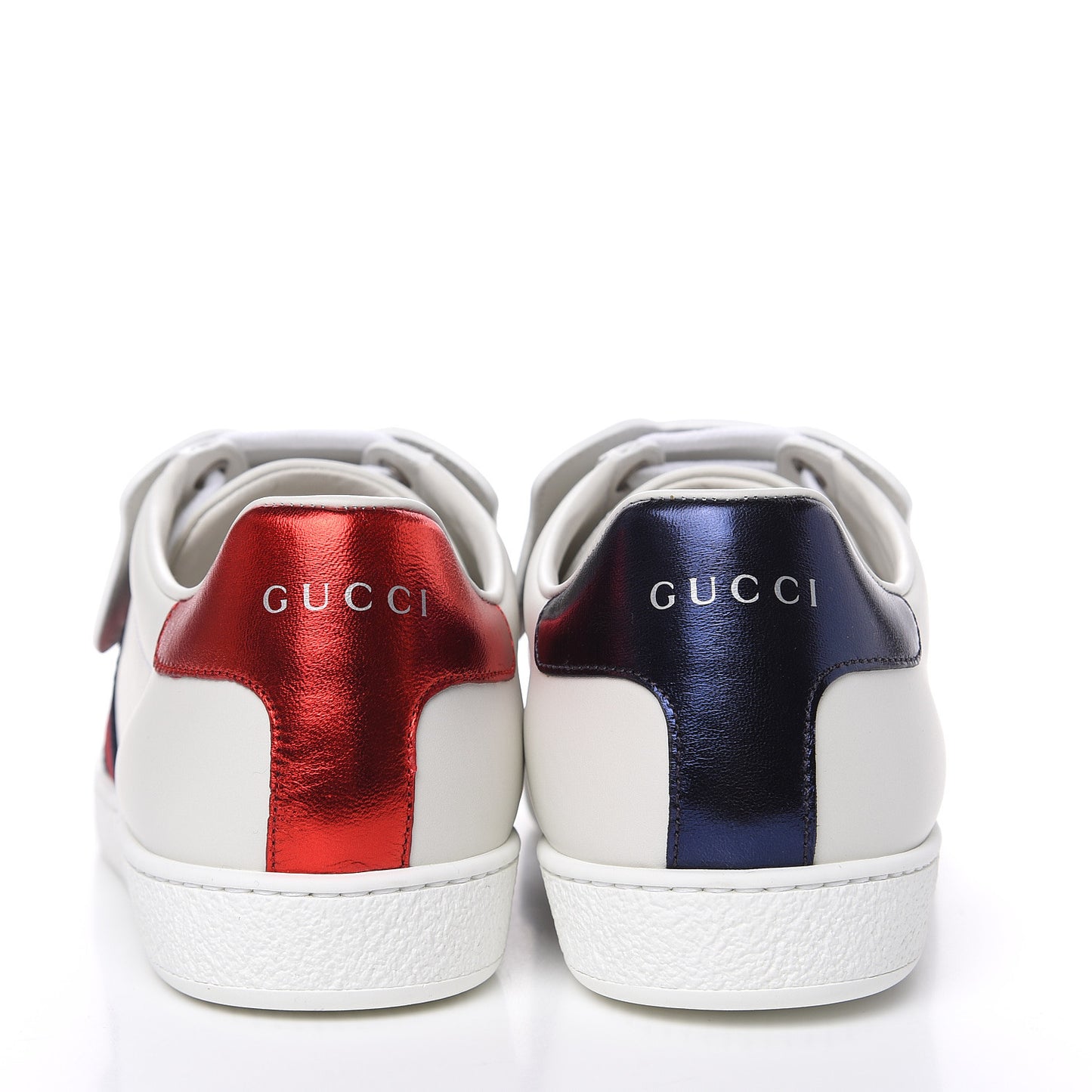 Calfskin Sequins Web Cat Womens Ace Sneakers 40 White