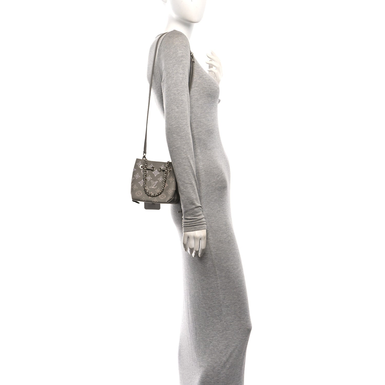 Louis Vuitton Mahina Flight Mode Pico Bella Tote Grey 2 of 10