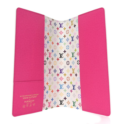Louis Vuitton LV X TM Monogram Multicolor Emily Notebook Cover MM White 5 of 7