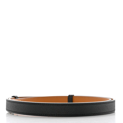Hermes Epsom Kelly Belt Black 2 of 7