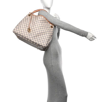 Louis Vuitton Damier Azur Artsy MM 2 of 15