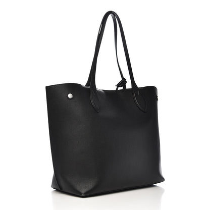 Louis Vuitton Calfskin Lockme Go Tote Black 3 of 15