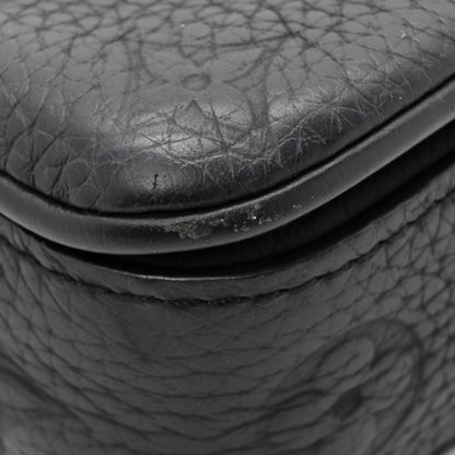 Louis Vuitton Taurillon Monogram S Lock Wearable Wallet Black 11 of 12