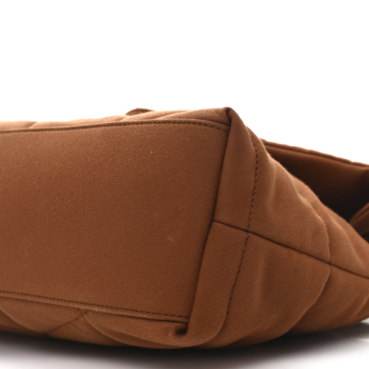 Saint Laurent Canvas Quilted Small Loulou Puffer Monogram Chain Satchel Cinnamon 10 of 10