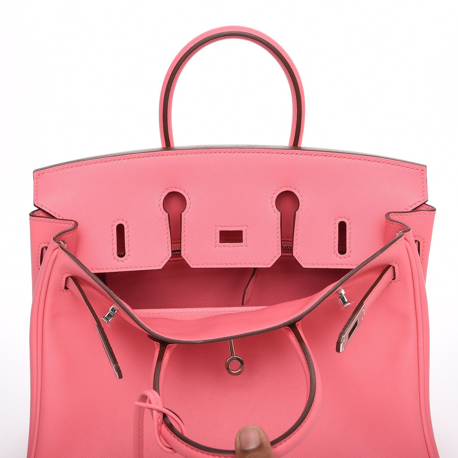Hermes Swift Birkin 25 Rose Azalee 21 of 24