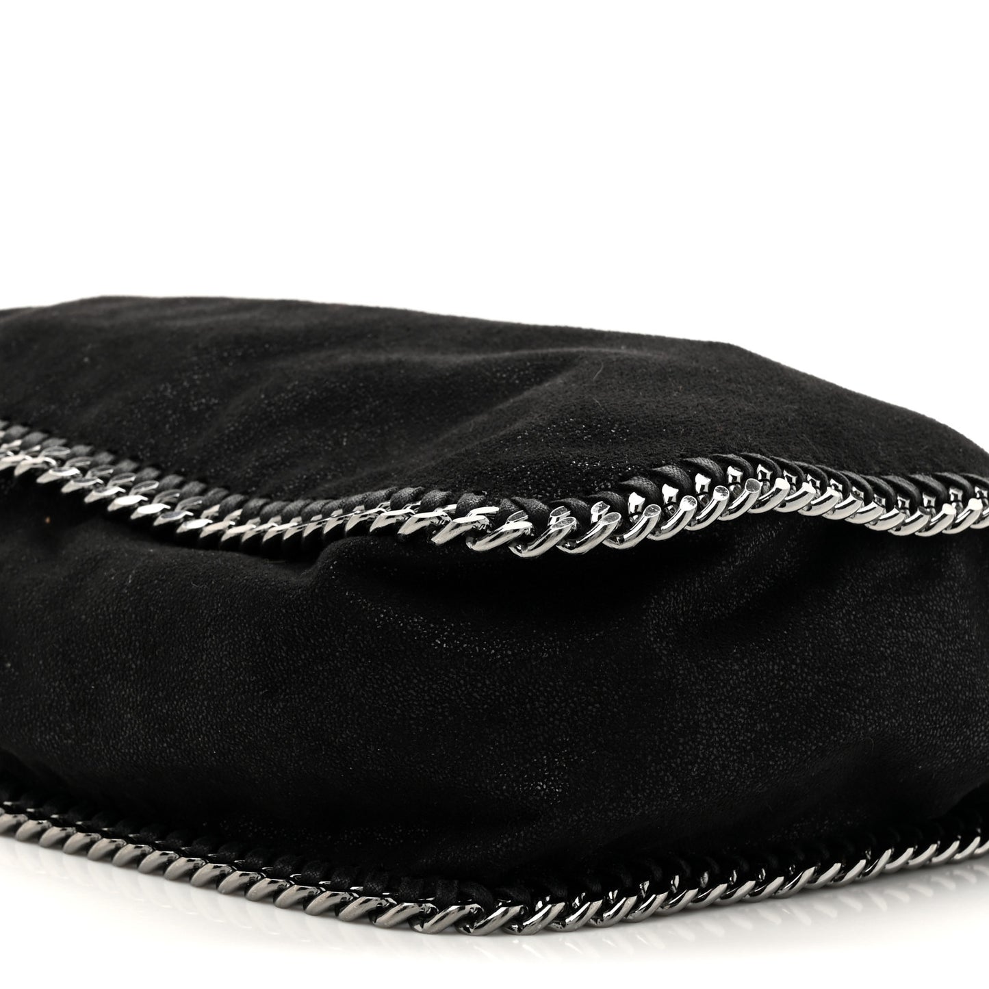 Shaggy Deer Small Falabella Tote Black