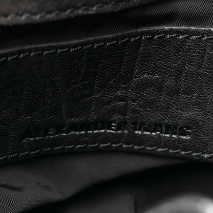 Alexander Wang Pebbled Lambskin Diego Bucket Black Rose Gold Hardware 6 of 10