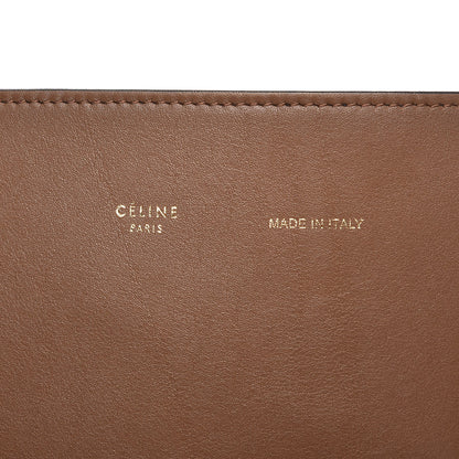 Celine Shiny Smooth Calfskin Small Twisted Cabas Camel Brick 8 of 9