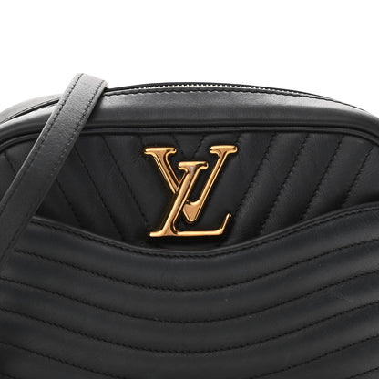 Louis Vuitton Calfskin New Wave Camera Bag Black 7 of 14