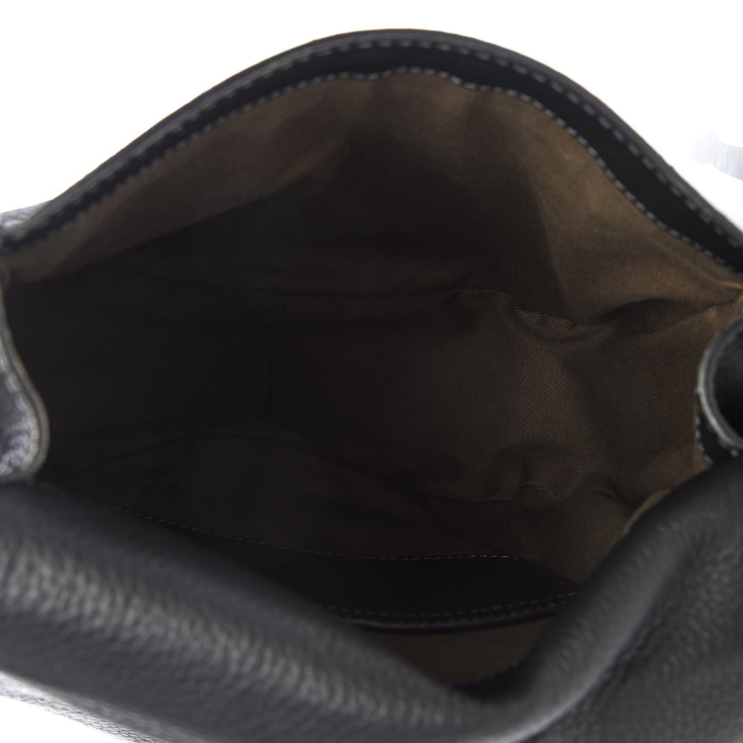 Calfskin Medium Marcie Round Crossbody Bag Black