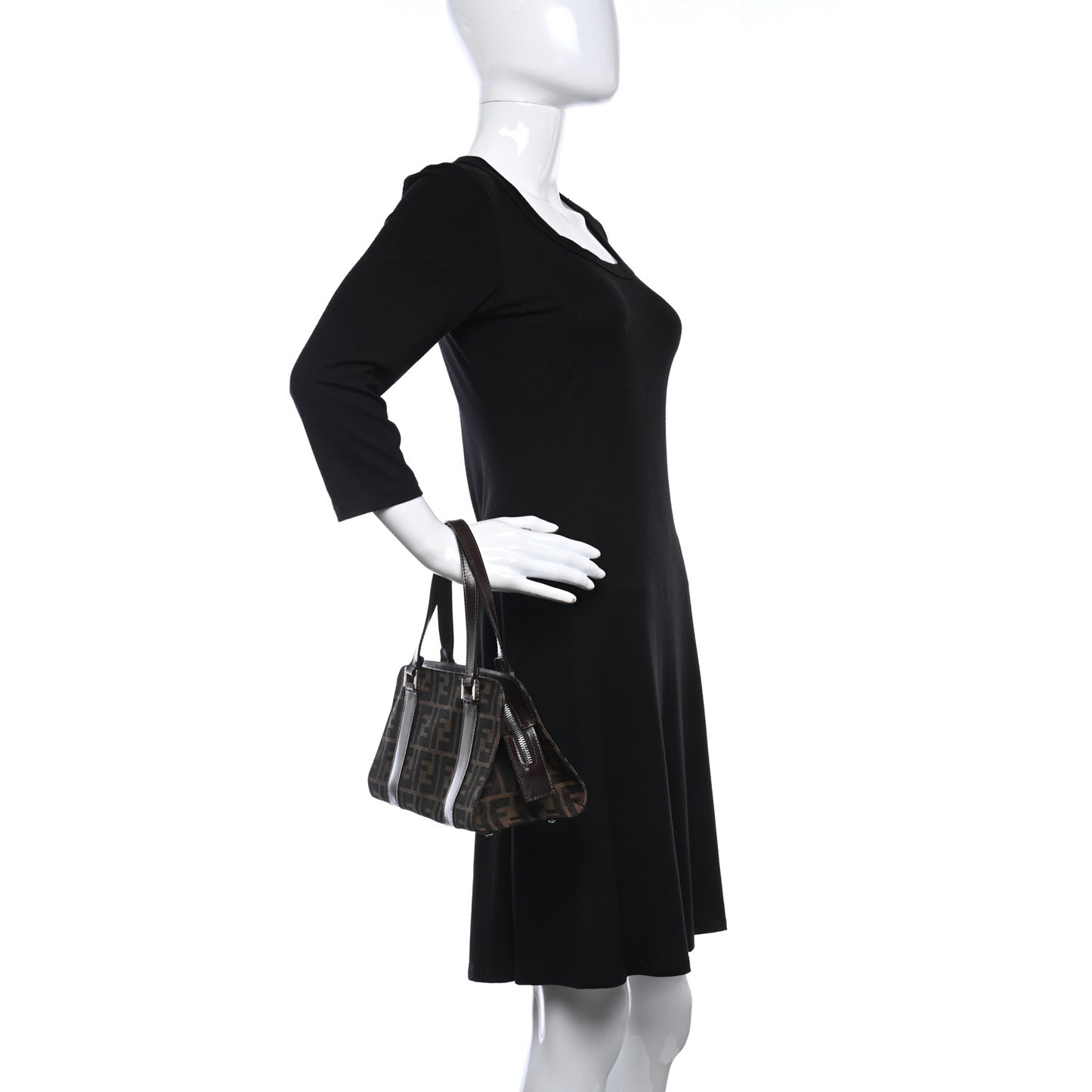 Zucca Top Handle Tote Tobacco