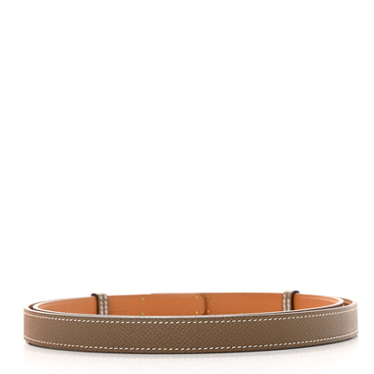 Hermes Epsom Kelly Belt Etoupe 1 of 5