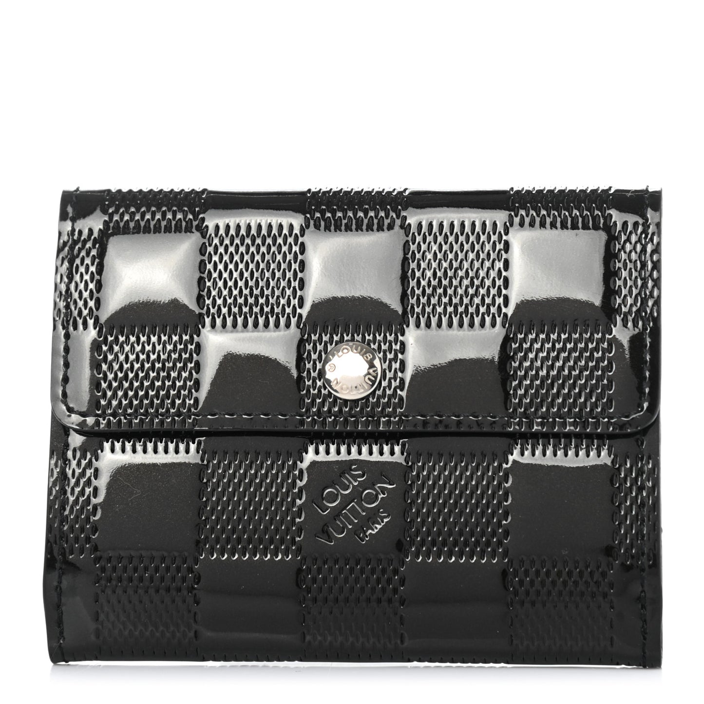 Damier Vernis Ludlow Wallet Black