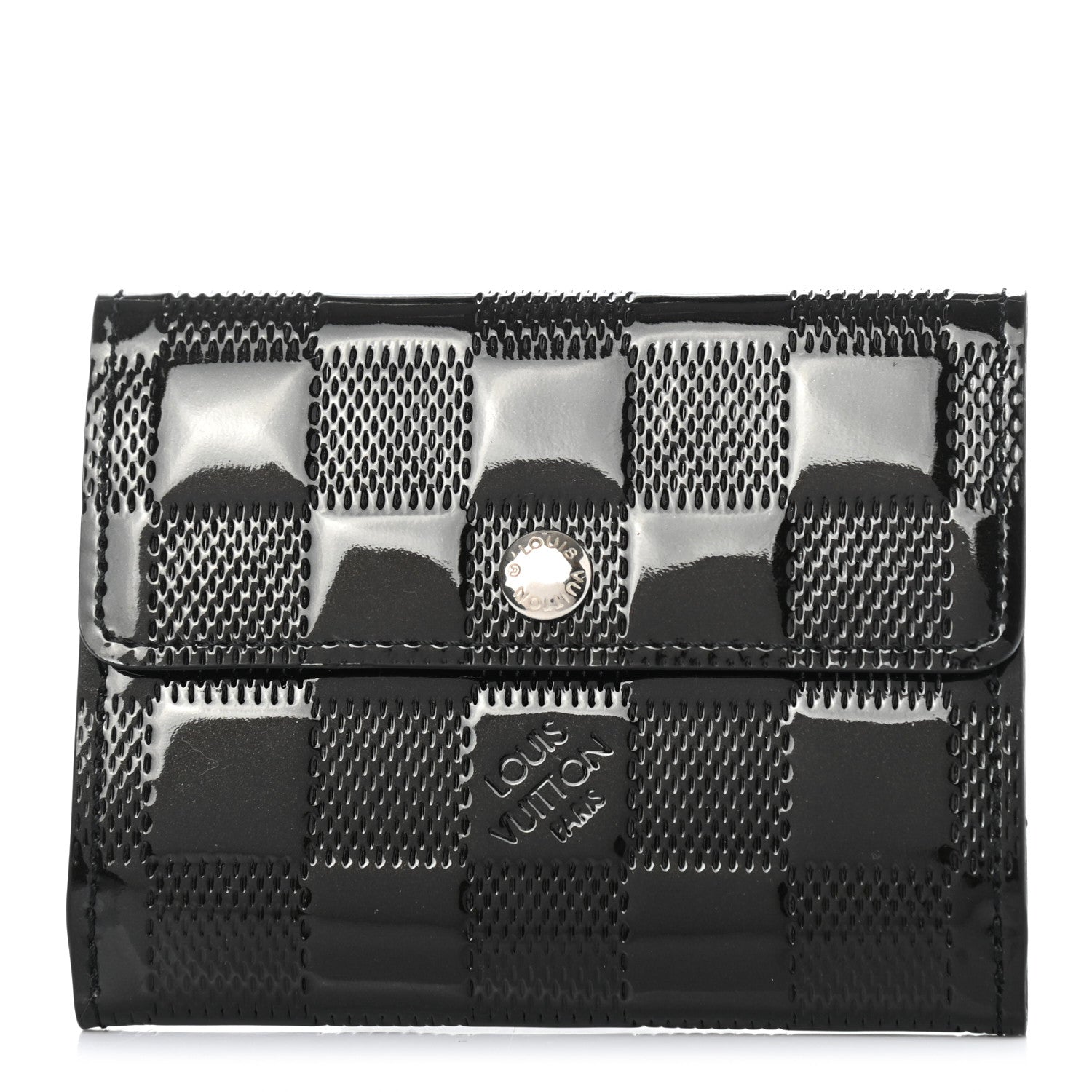 Louis Vuitton Damier Vernis Ludlow Wallet Black 1 of 4