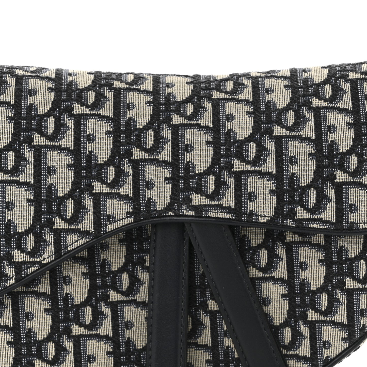 Oblique Saddle Bag Blue