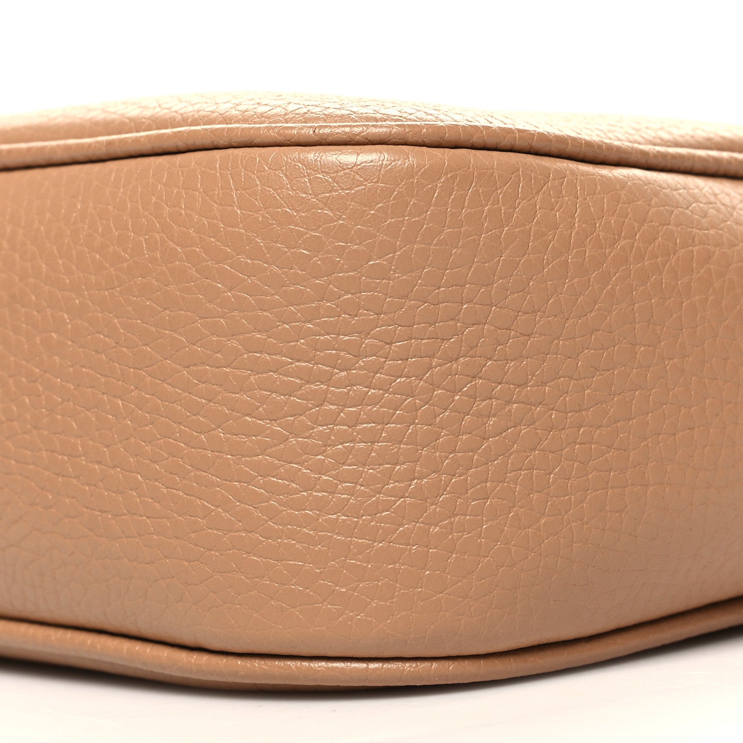 Gucci Pebbled Calfskin Small Soho Disco Bag Camelia 10 of 11