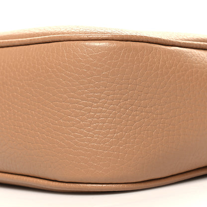 Gucci Pebbled Calfskin Small Soho Disco Bag Camelia 10 of 11