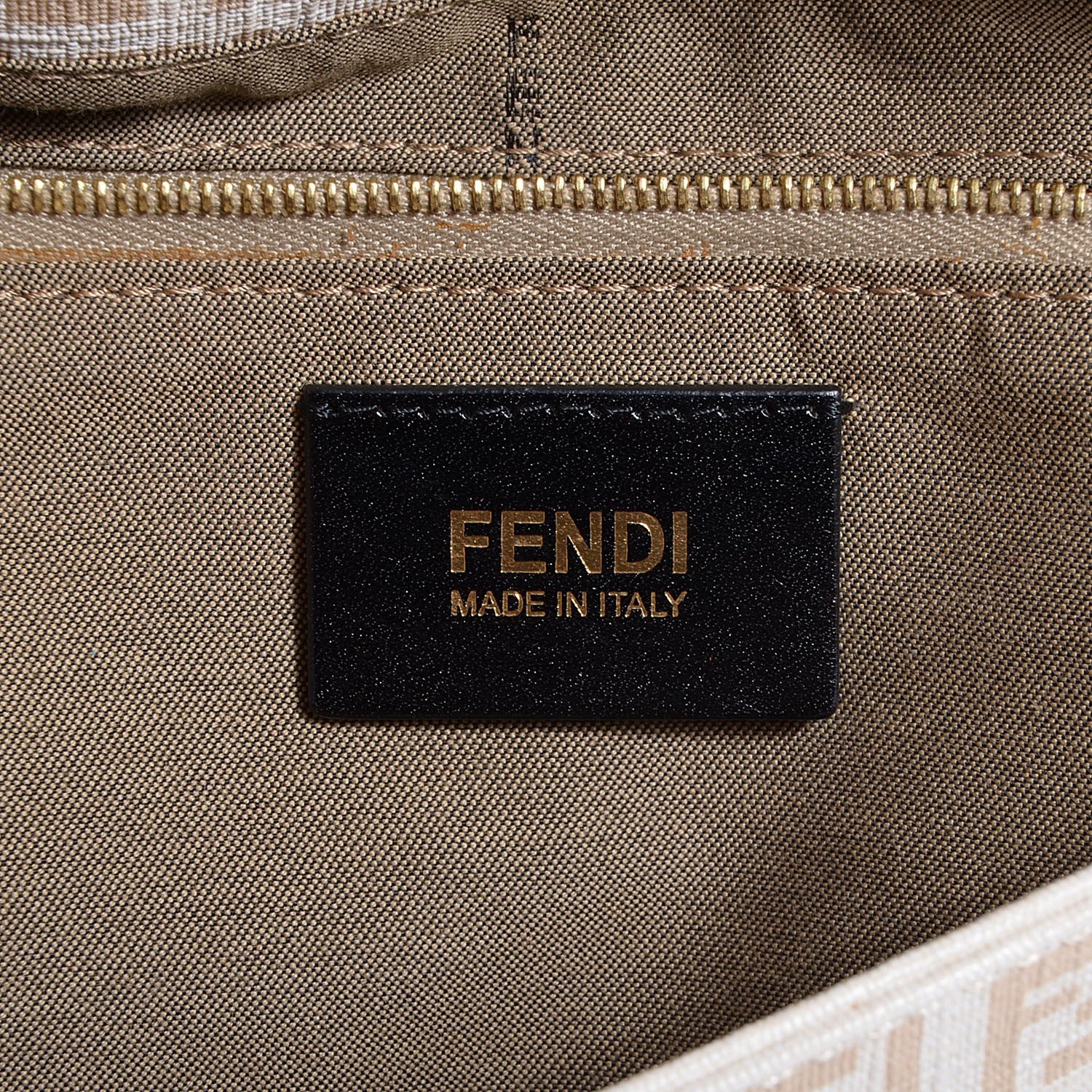 Fendi Zucchino Spalmati Forever Mama Baguette Crema Ecru 6 of 10