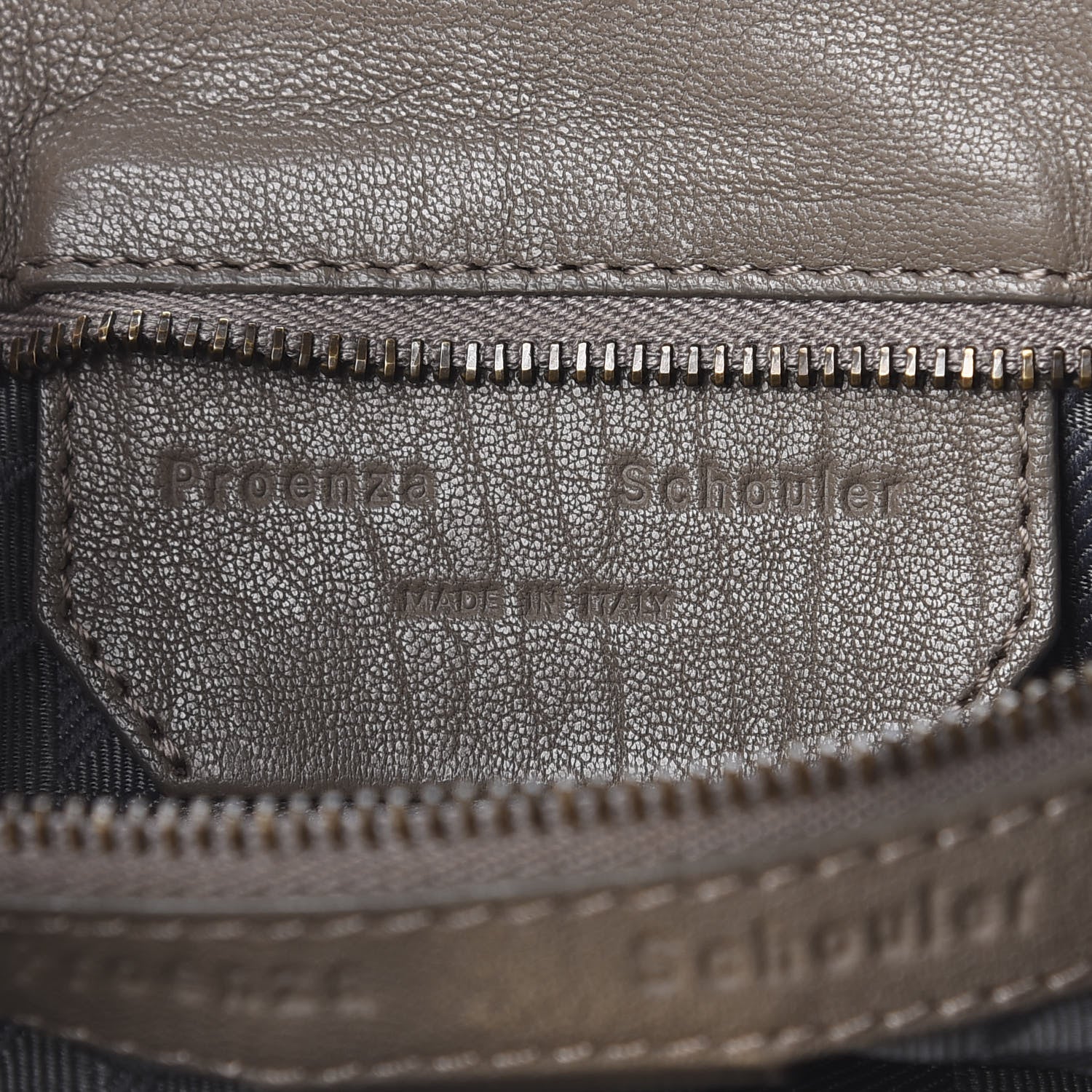 Proenza Schouler Lambskin Medium PS1 Satchel Smoke 6 of 9