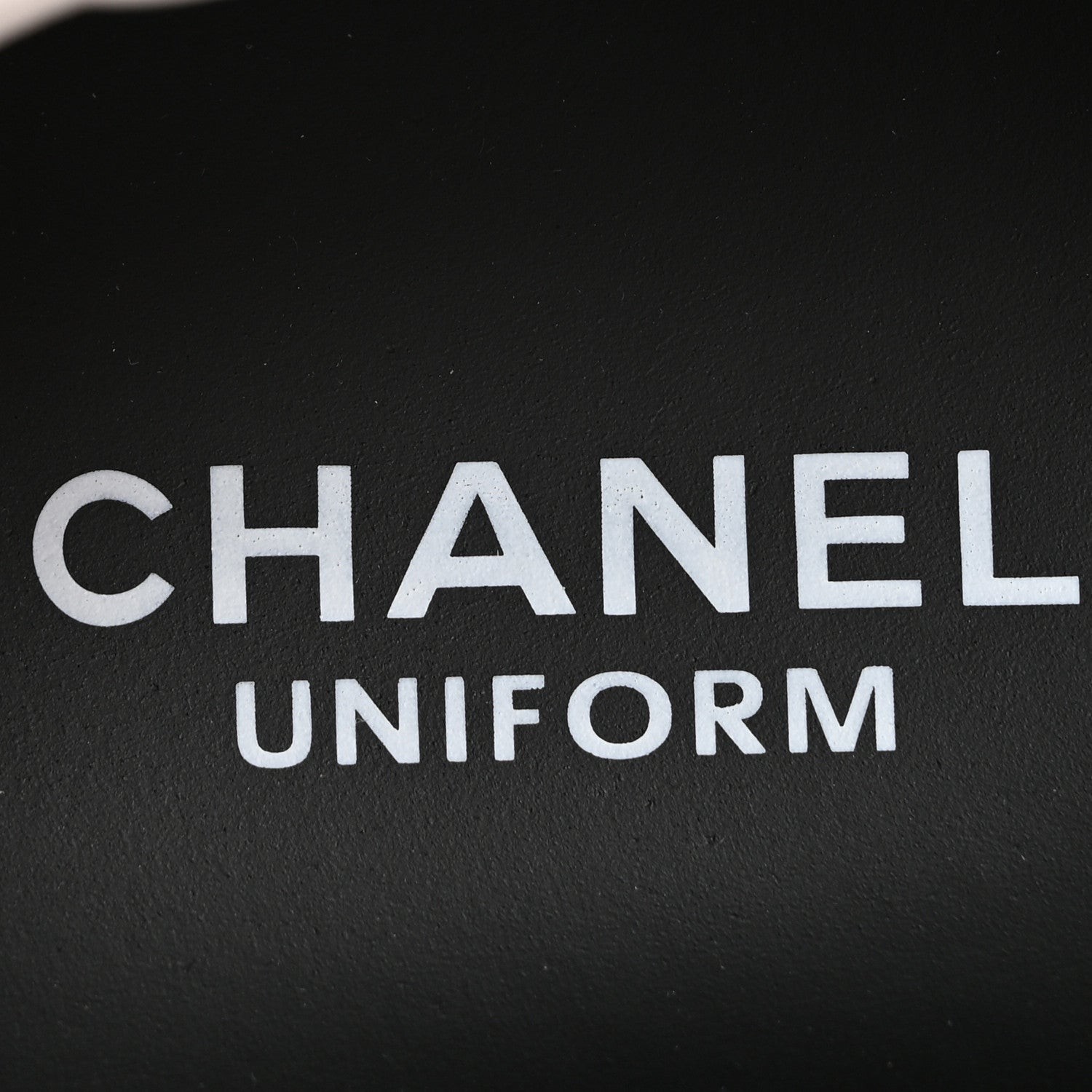 Chanel Calfskin CC Uniform Womens Sneakers 40 Black 8 of 9