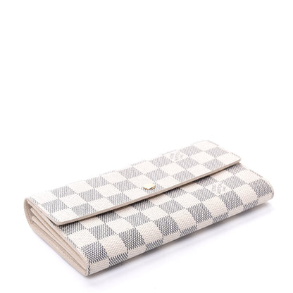 Louis Vuitton Damier Azur Sarah Wallet 4 of 11