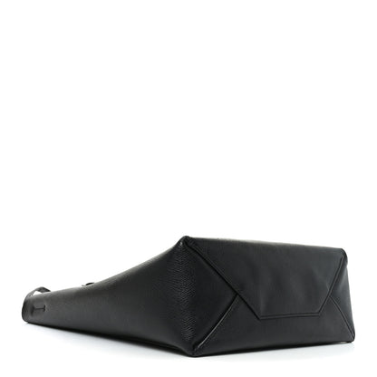 Celine Grained Calfskin Small Vertical Cabas Black 4 of 9