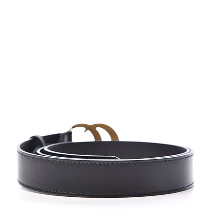 Gucci Calfskin Double G 30mm Belt 100 40 Black 3 of 7