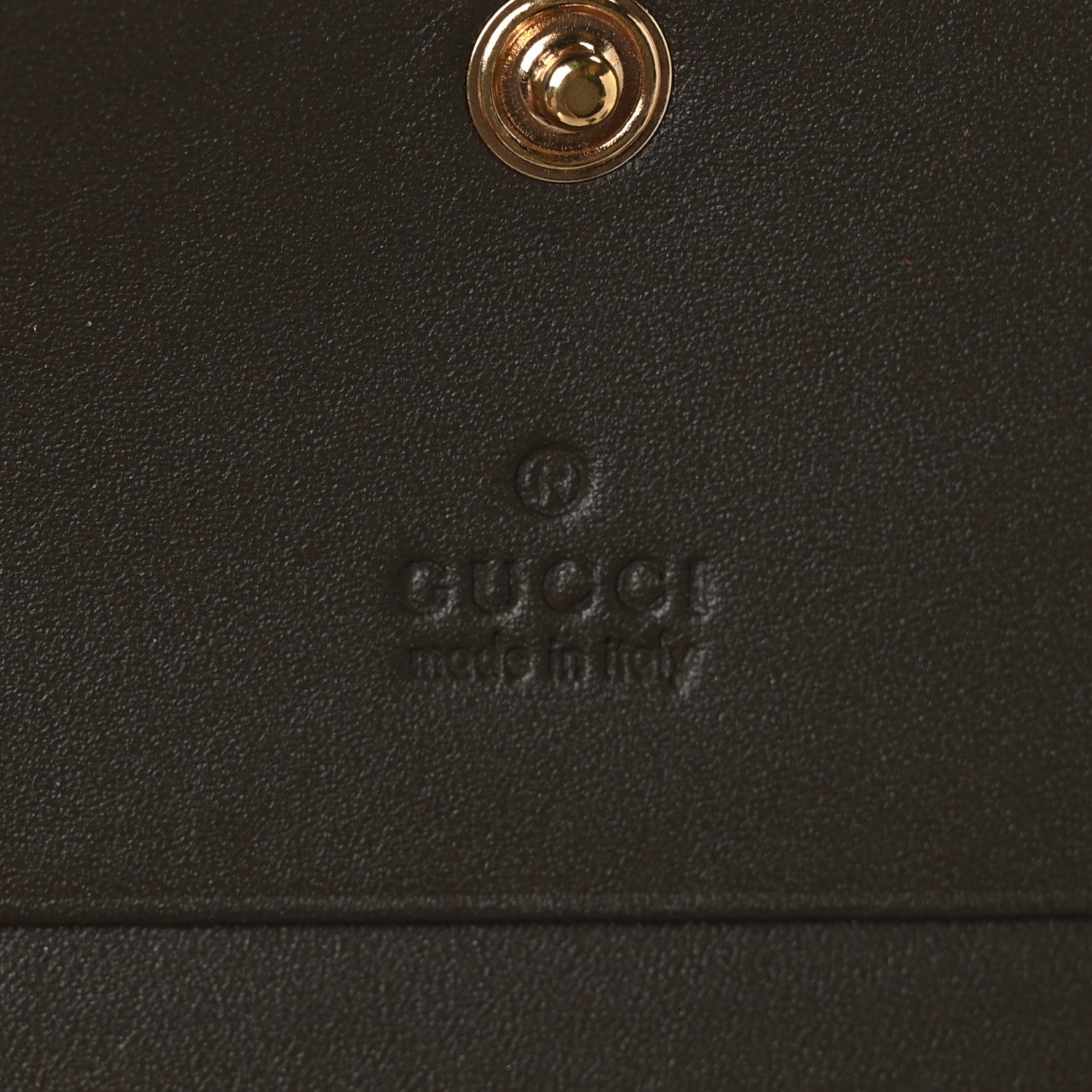 Gucci GG Supreme Monogram Card Case Beige 6 of 6