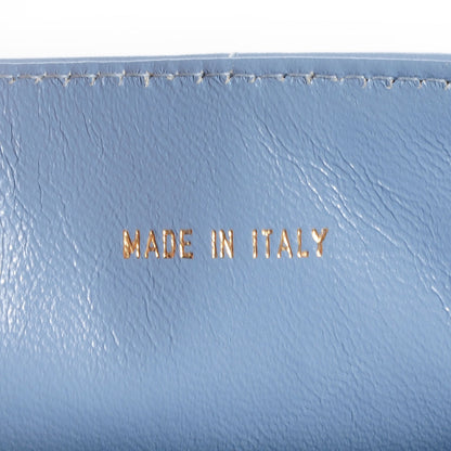Chanel Lambskin Camellia Mini Flap Light Blue 8 of 8