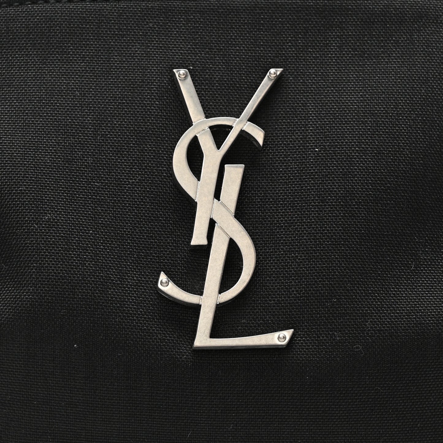 Canvas Monogram Belt Bag Black