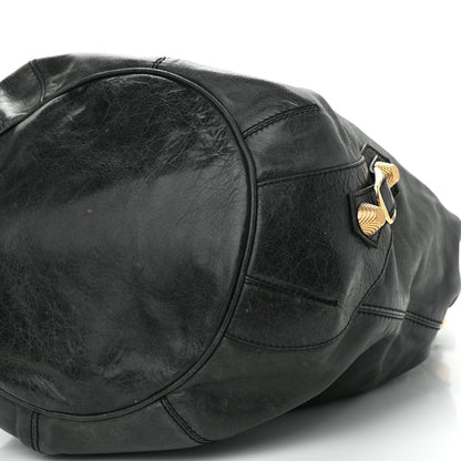 Balenciaga Agneau Giant 21 Gold Hardware Pompon Black 10 of 15