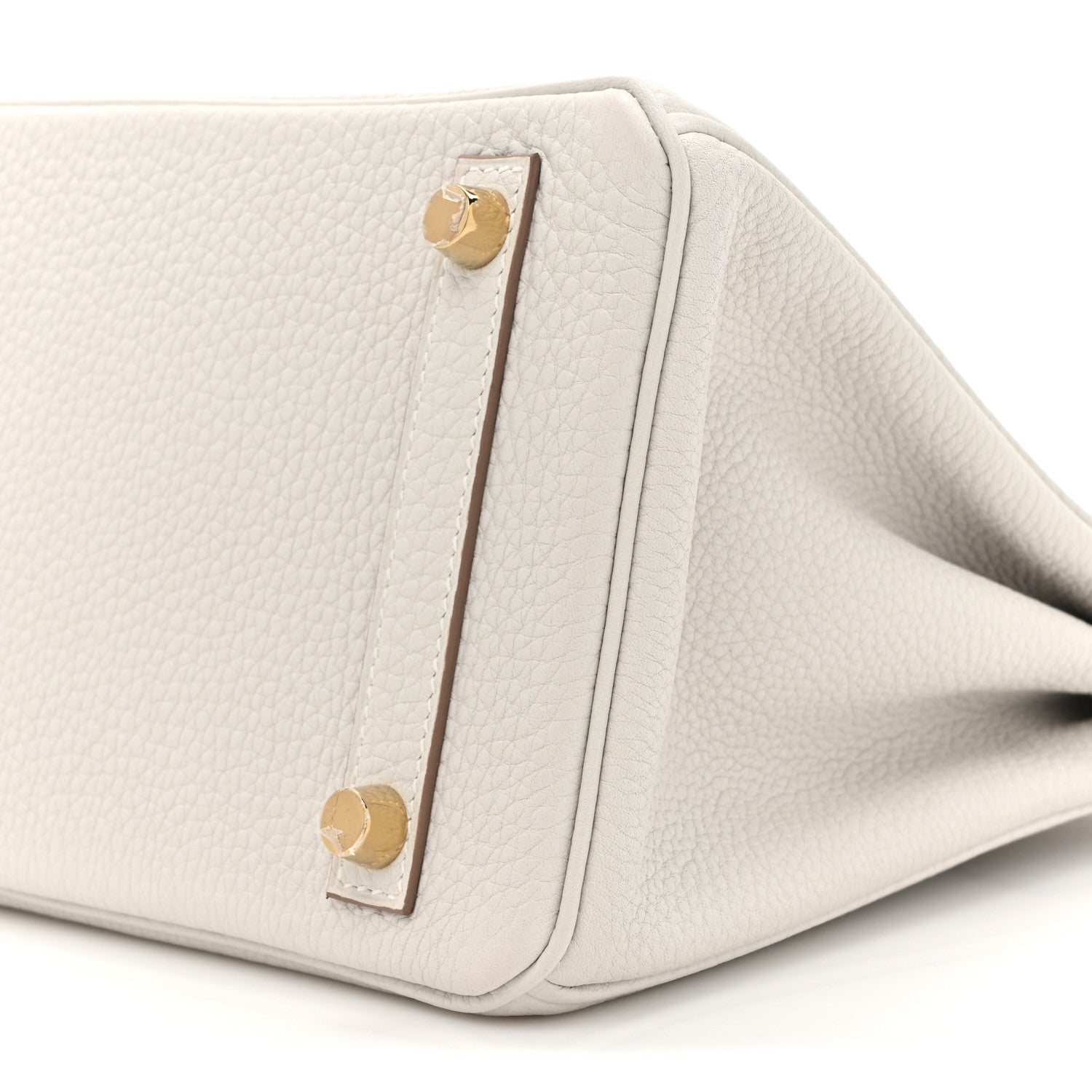 Hermes Togo Birkin 25 Gris Pale 9 of 12