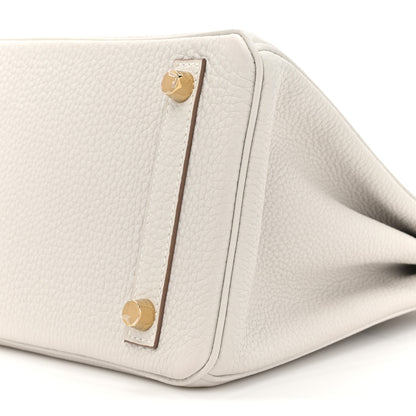 Hermes Togo Birkin 25 Gris Pale 9 of 12
