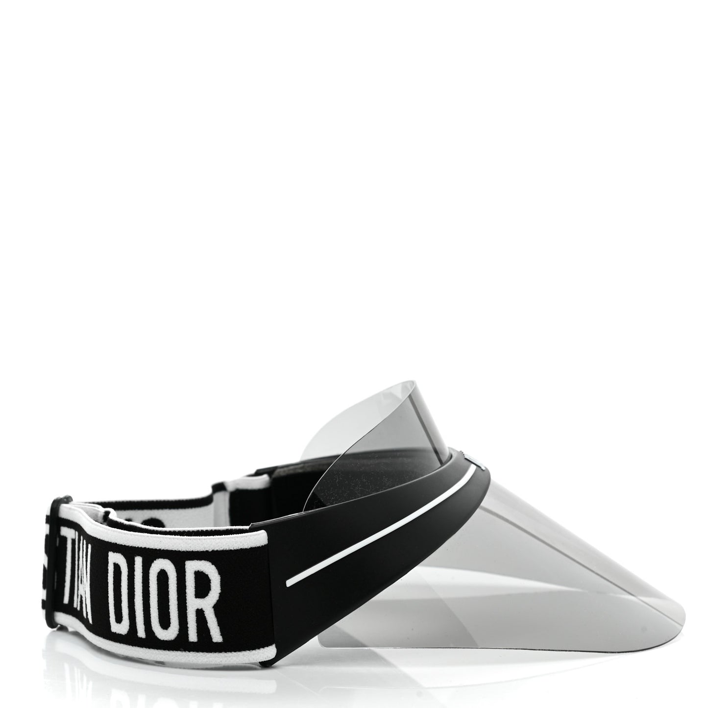 Mirrored DiorClub1 Sun Visor Black