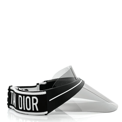 Christian Dior Mirrored DiorClub1 Sun Visor Black 4 of 8