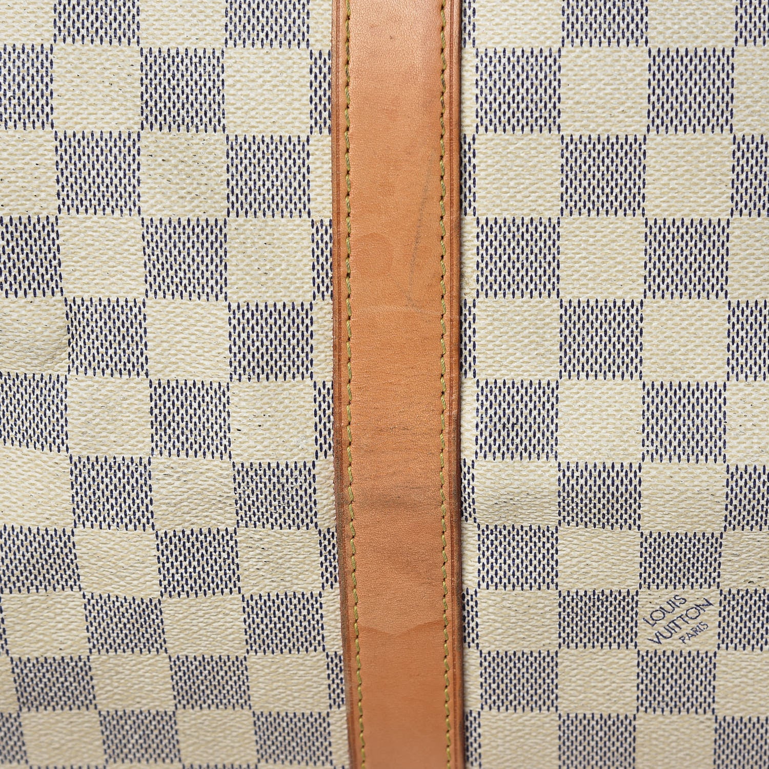 Louis Vuitton Damier Azur Keepall Bandouliere 45 13 of 32