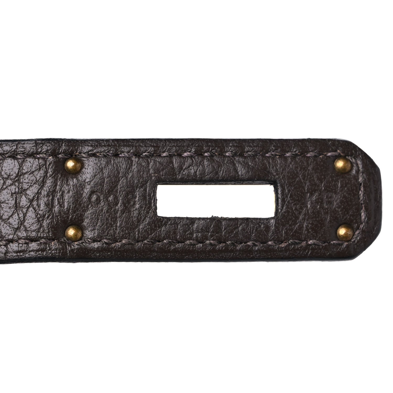 Hermes Taurillon Clemence Birkin 35 Chocolate 6 of 14