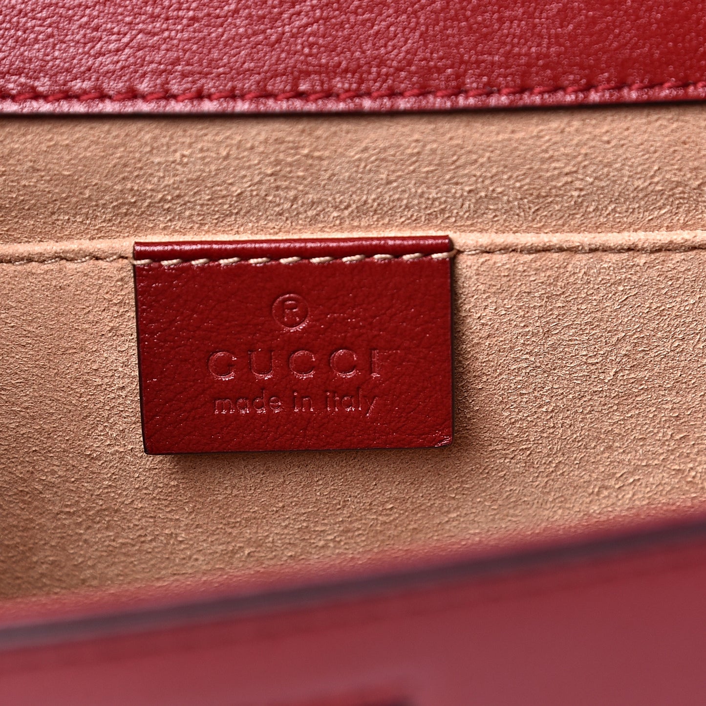 Textured Calfskin Web Rajah Slim Flap Shoulder Bag Romantic Cherry