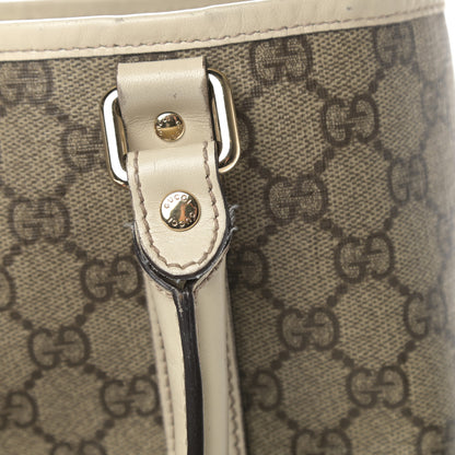 Gucci GG Plus Monogram Joy Vertical Tote Off White 16 of 16