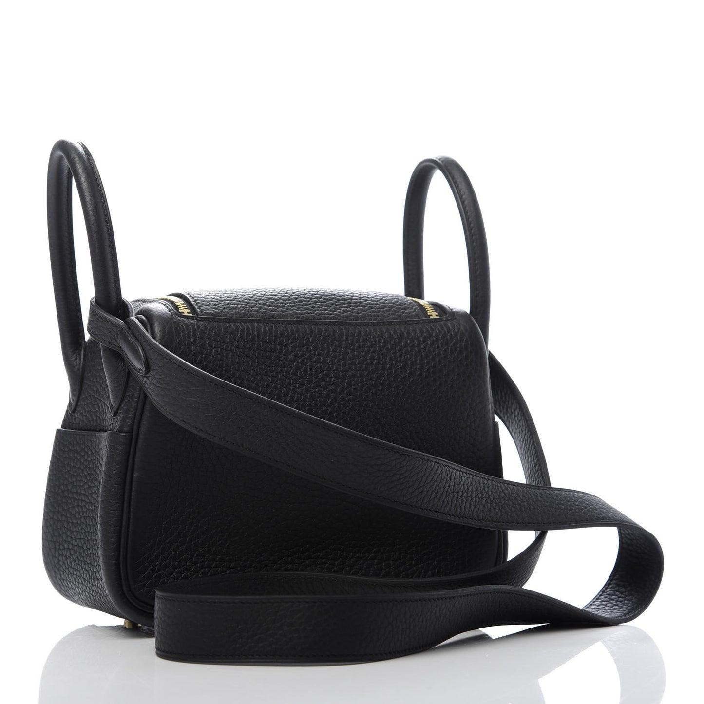 Taurillon Clemence Mini Lindy 20 Black