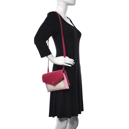 Givenchy Calfskin Duetto Crossbody Bag Bright Pink 2 of 14