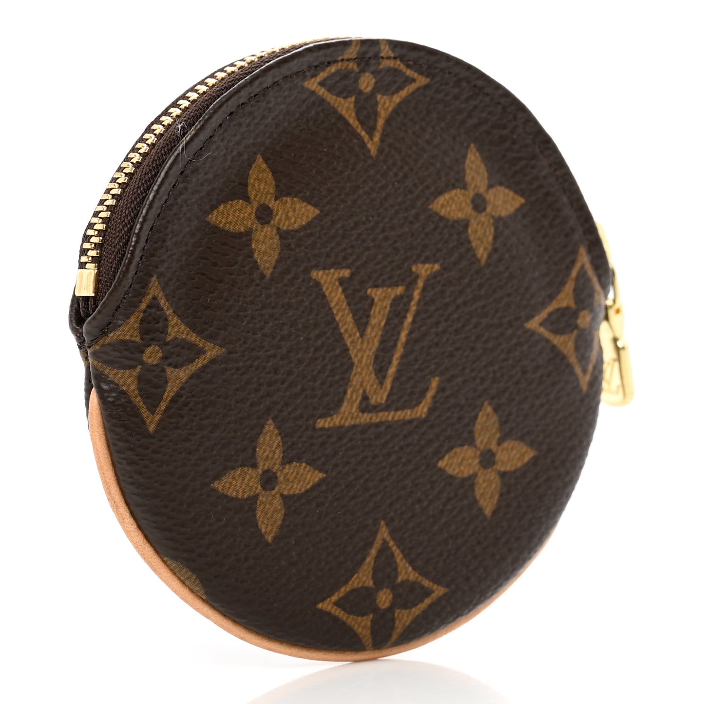 Monogram Round Coin Purse