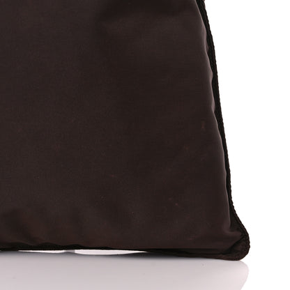 Prada Nylon Flat Messenger Bag Brown 11 of 15