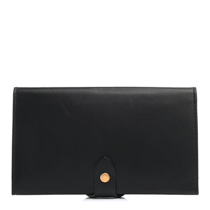 Burberry Calfskin Harlow Long Wallet Black 1 of 12